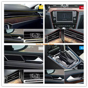 5-Meter Universal Car Interior Styling Strip | Decorative Dashboard Molding Trim (Red)