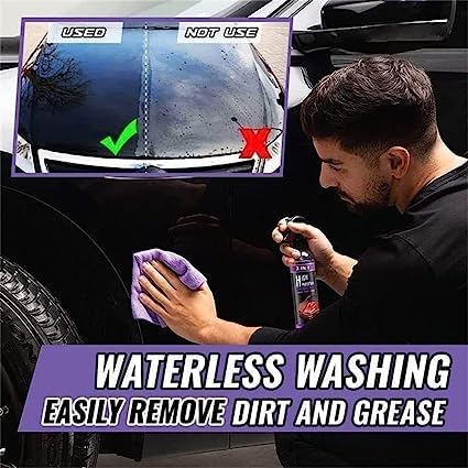 Premium Quality 3 In 1 High Protection Quick Car Coating Spray 🔥| Buy 1 Get 1 Free