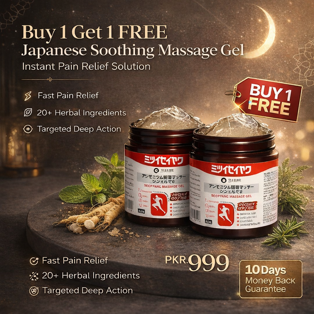 Buy 1 Get 1 Free Japanese Soothing Massage Gel ( Free Delivery )