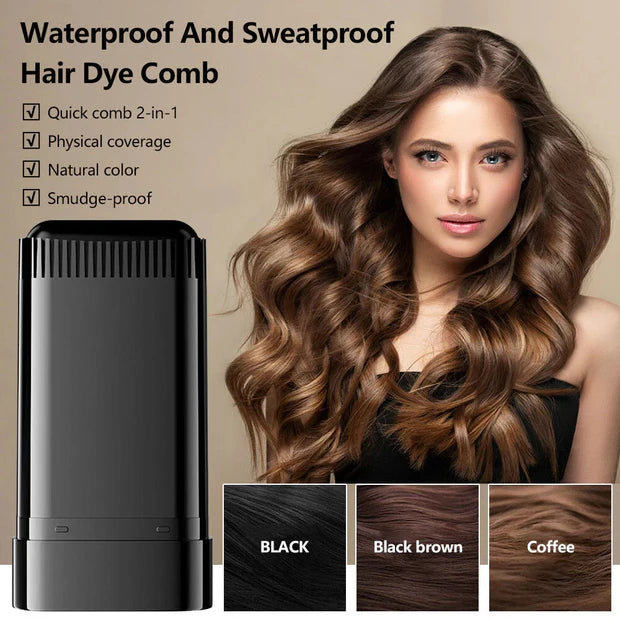 Imported Hair Dye comb strip for grey and white hairs (Black & Brown) | Free Delivery